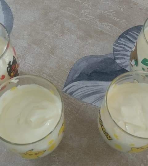 mousse de limón