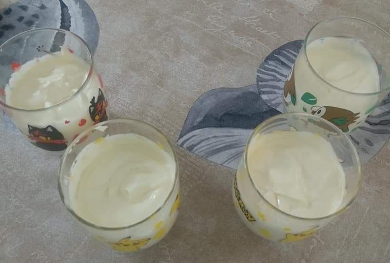 mousse de limón